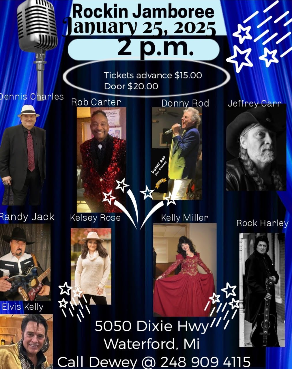 January 25, 2026 Flyer for the Kelica show